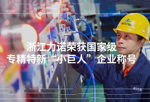 喜報 | 浙江力諾榮獲「國家級專精特新“小巨人”企業(yè)稱號」！